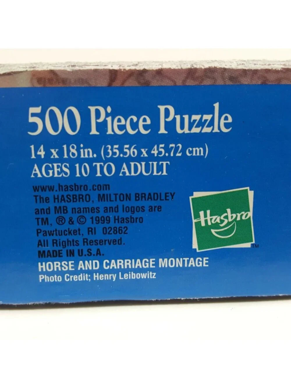 550 Piece Vintage Hasbro Guild Puzzle COMPLETE 